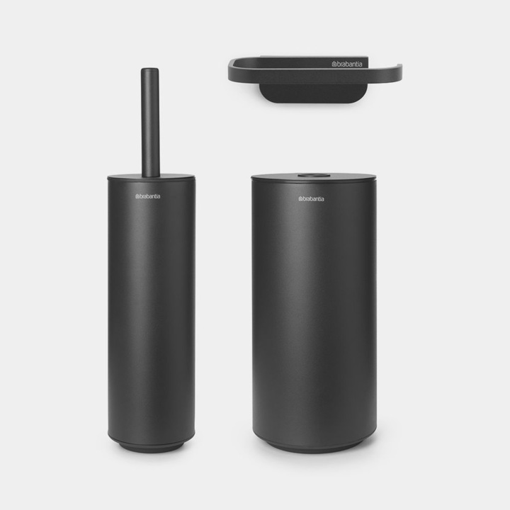 Productafbeelding Brabantia Badkameraccessoires Mindset 3-delig, Antraciet