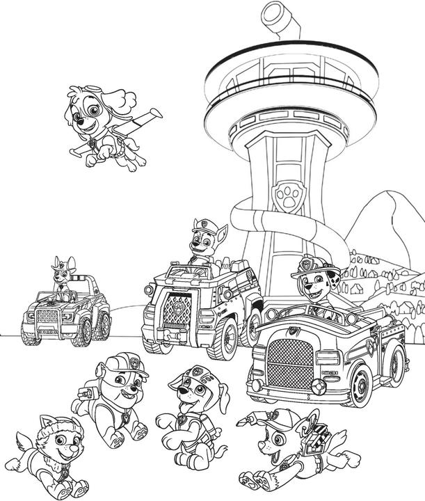 Produktbild PAW Patrol Wasserzauber - einfach mit Wasser malen!