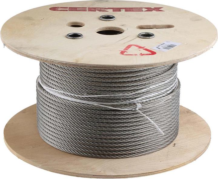 Produktbild RS PRO Drahtseil 6mm 75m (75 m)