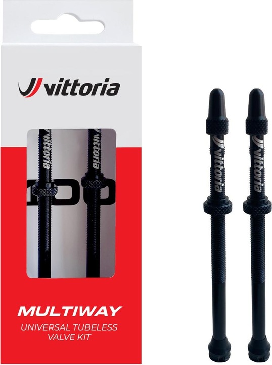 Actual product image Vittoria Tubeless Multiway Valve 40 mm à 2 pieces