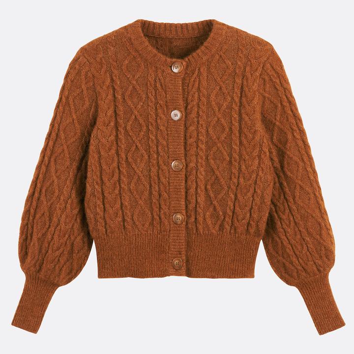Immagine prodotto La Redoute Collections Zopf-Strickjacke (XXL)