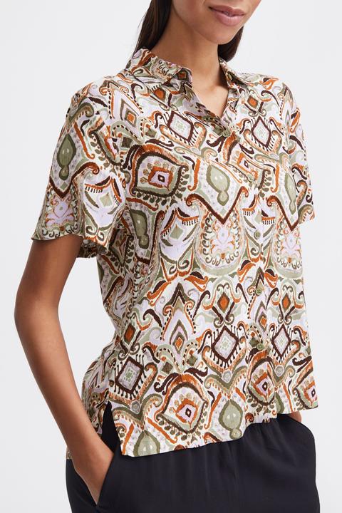 Actual product image B.young BYMMMJOELLA CROP SHIRT 20814527 (36)