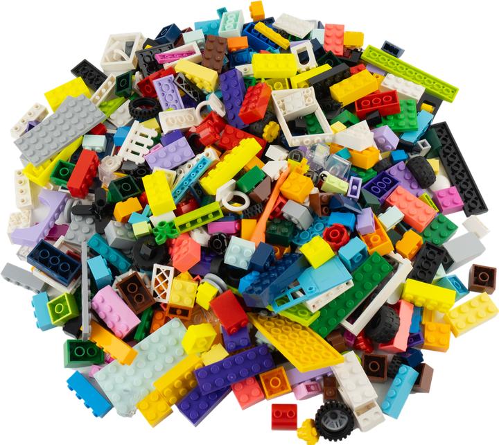 Actual product image LEGO KiTa mix for 1 child 1.0 KG bricks and special bricks NEW! 1 pack - each mix individually (LEGO Classic)
