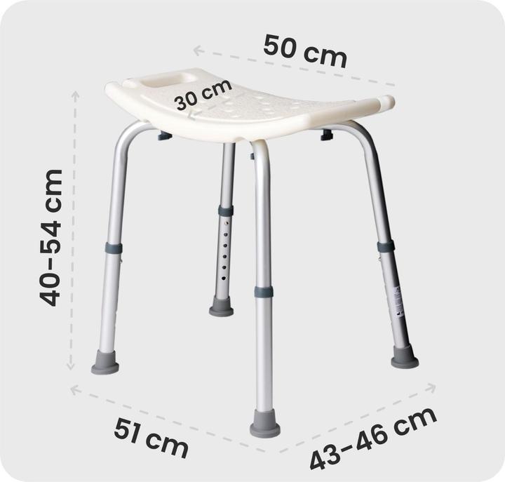 Produktbild Arebos Badhocker (100 kg)