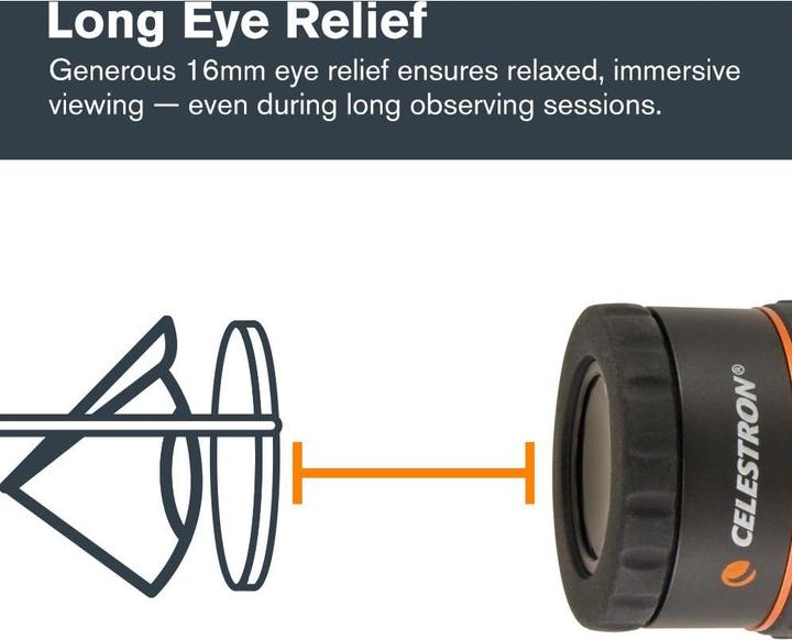 Immagine prodotto Celestron Oculare 25mm X-CEL LX 1.25 60° (25 mm)