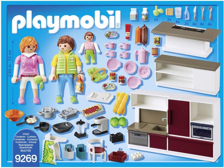 Produktbild Playmobil Grosse Familienküche (9269, Playmobil City Life)
