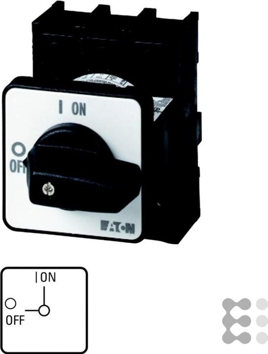 Immagine prodotto Eaton ON-OFF switch, 3-pole, 32 A, flush mount