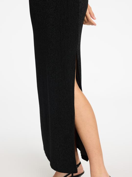 Produktbild Selected Glitzer Maxikleid (L)