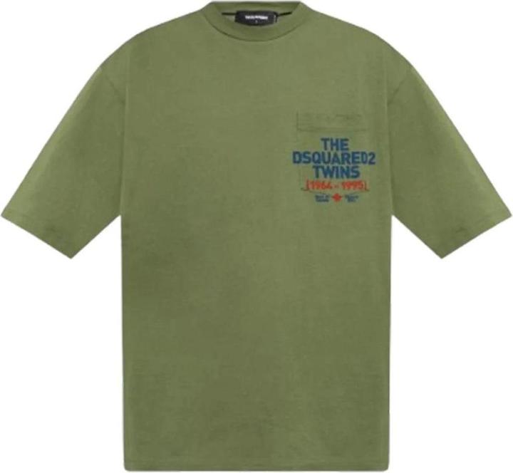 Produktbild Dsquared2 TShirt Brusttasche Baumwolle (L)