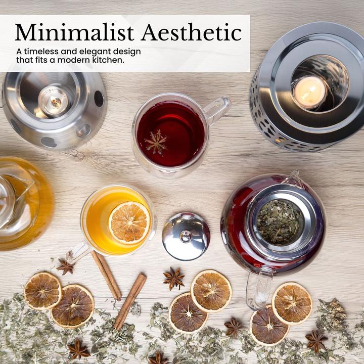 Produktbild Intirilife Teekannen Wärmer in SILBER