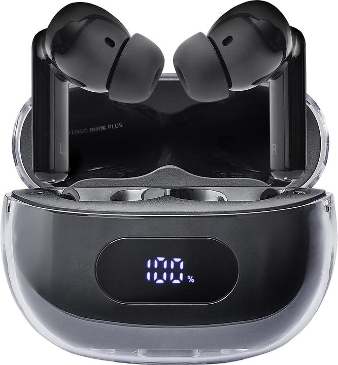 Intenso Buds / Earphone Plus T310AE Black (6 h, Kabellos)