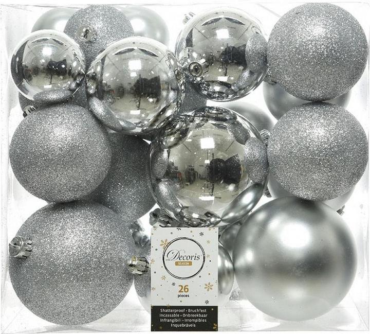 Actual product image Decoris Weihnachtsbaumkugeln (26-part)