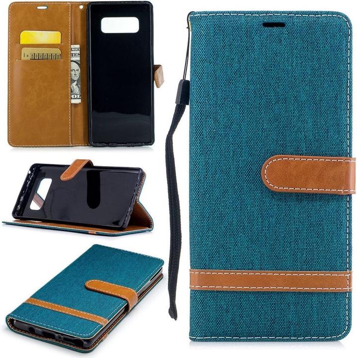 Produktbild König Design Hülle Handy Schutz für Samsung Galaxy Note 8 Case Cover Tasche Wallet Etui Neu (Samsung Galaxy Note 8)
