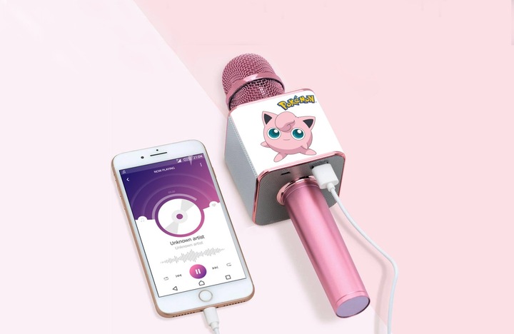 Produktbild OTL Mikrofon Pokémon Jigglypuff Karaoke Rosa