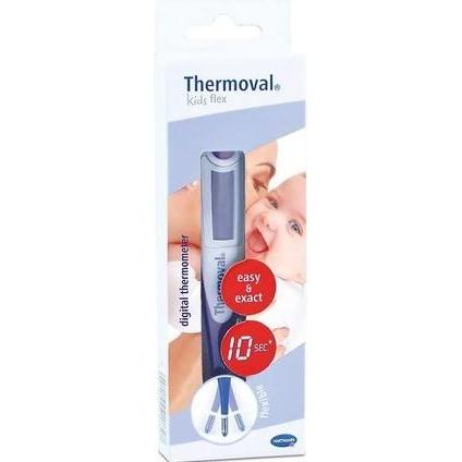 Hartmann, Fieberthermometer, Digital Thermoval Rapid Flexi, Schwarz, Regular
