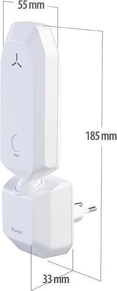 Produktbild 7links 2er-Set WLAN-Repeater (300 Mbit/s)