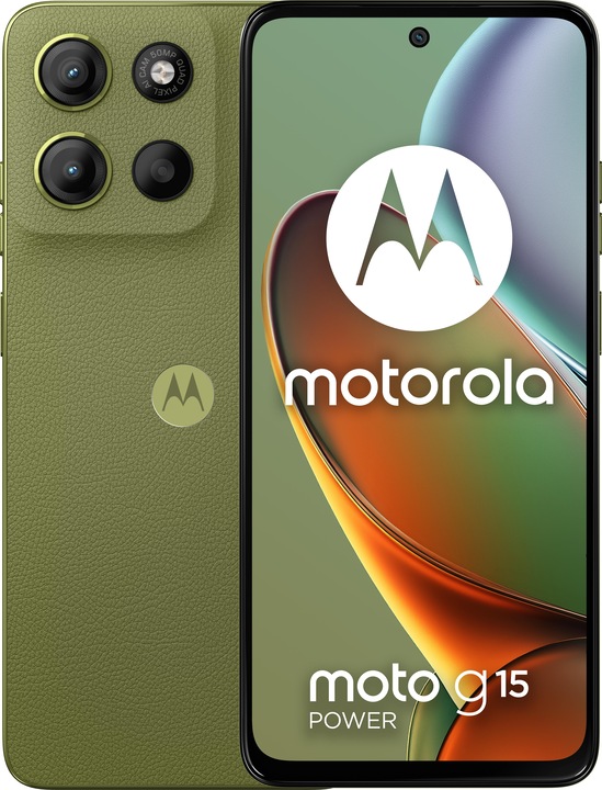 Produktbild Motorola Moto G15 Power 256GB Grün (256 GB, Iguana Green, 6.73", Dual SIM, 50 Mpx, 4G)