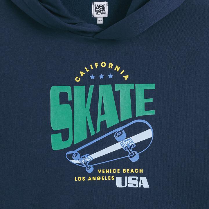 Immagine prodotto La Redoute Collections Kapuzensweatshirt mit Skater-Print (128)