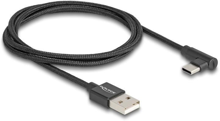 Produktbild Delock USB 2.0 Kabel Typ-A Stecker zu USB Type-C Stecker gew (1 m, USB 2.0)