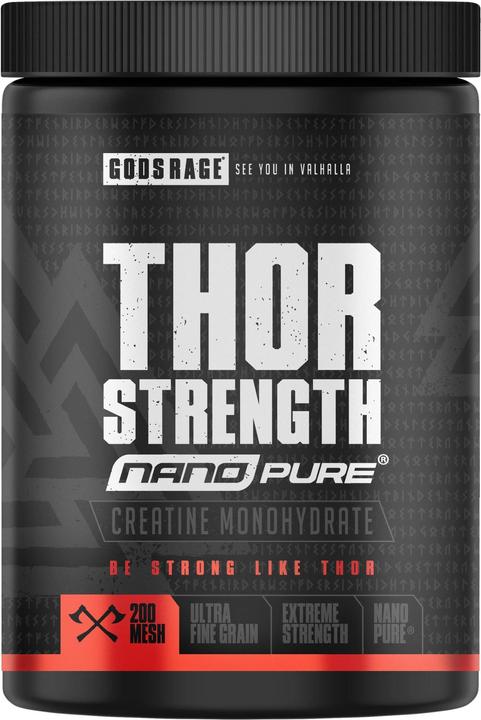 Actual product image Gods Rage Thor Strength Creatine 500g (1 Piece, Powder, 500 g)