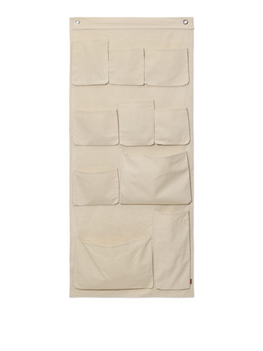 Actual product image Ferm Living Canvas XL Wall Pockets (70 x 160 cm)