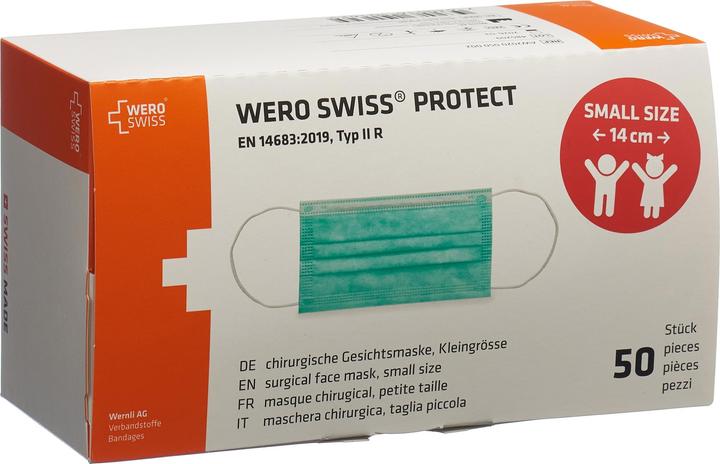 Wero Swiss Masque d'hygiène (Type IIR, 50 x)