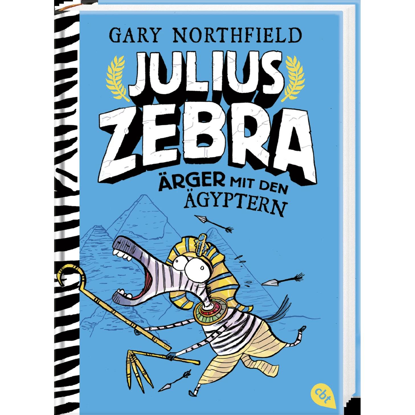 Julius Zebra - Ärger mit den Ägyptern, Kinderbücher von Gary Northfield, Friedrich Pflüger