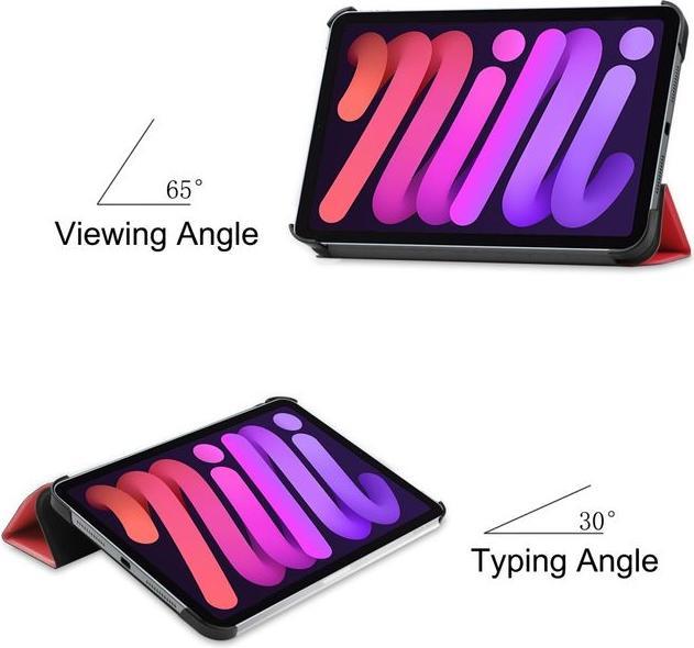Produktbild MU Classic Dreifach faltbare Leder Hülle (iPad mini 6)