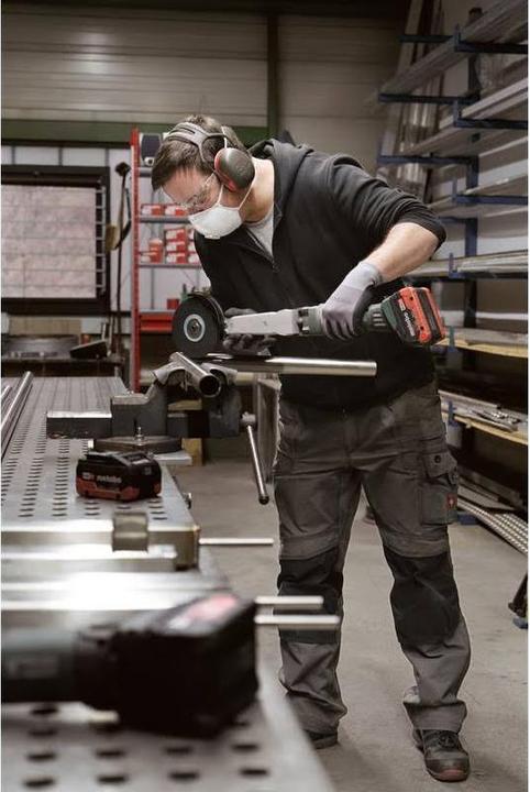 Actual product image Metabo kku fillet weld grinder (150 mm)