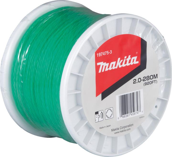 Actual product image Makita Mowing line 2.0-280M (Trimmer line + line spool)
