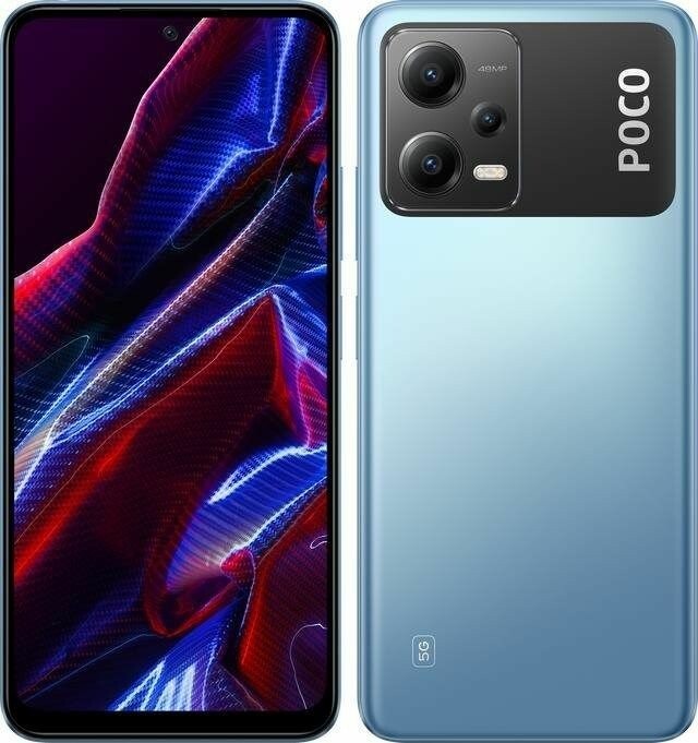 Produktbild Xiaomi Poco X5 (128 GB, Blau, 6.67", Hybrid Dual SIM, 48 Mpx, 5G)