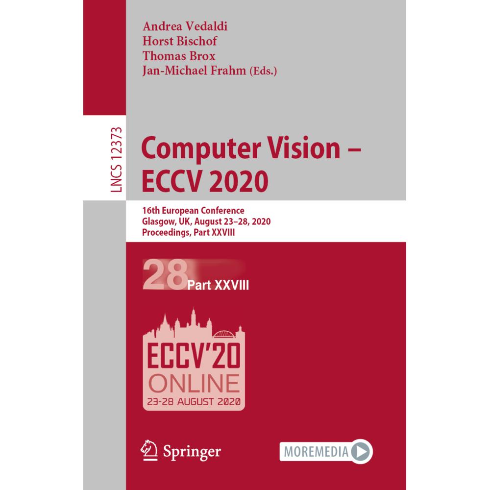 Computer Vision - ECCV 2020, Fachbücher von Thomas Brox, Andrea Vedaldi, Jan-Michael Frahm, Horst Bischof