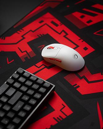 Produktbild Marvo NIRO 60 Maus weiss, 12000DPI, Tri-Mode (Kabelgebunden, Kabellos)