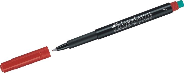 Actual product image Faber-Castell Overhead pen Multimark Permanent (Red, 0.60 mm, 1 x)