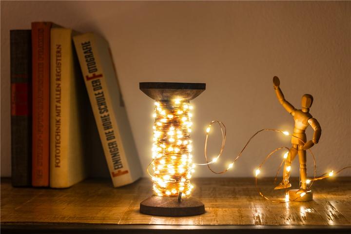 Actual product image Goobay LED light chain "Yarn spool", large (15 m)