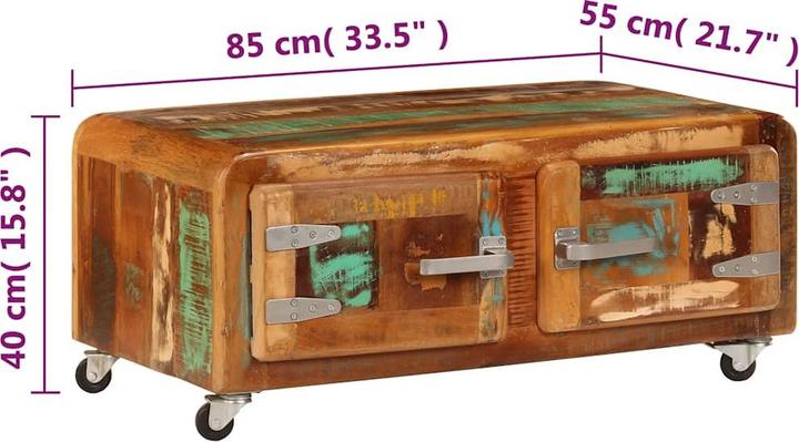 Immagine prodotto vidaXL Couchtisch (85 x 55 x 40 cm)