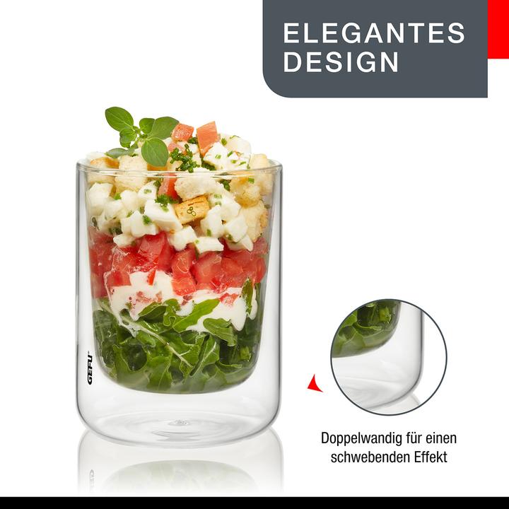 Produktbild GEFU Thermoglas 'Mira' 2er Set (0.24 l, 2 x)