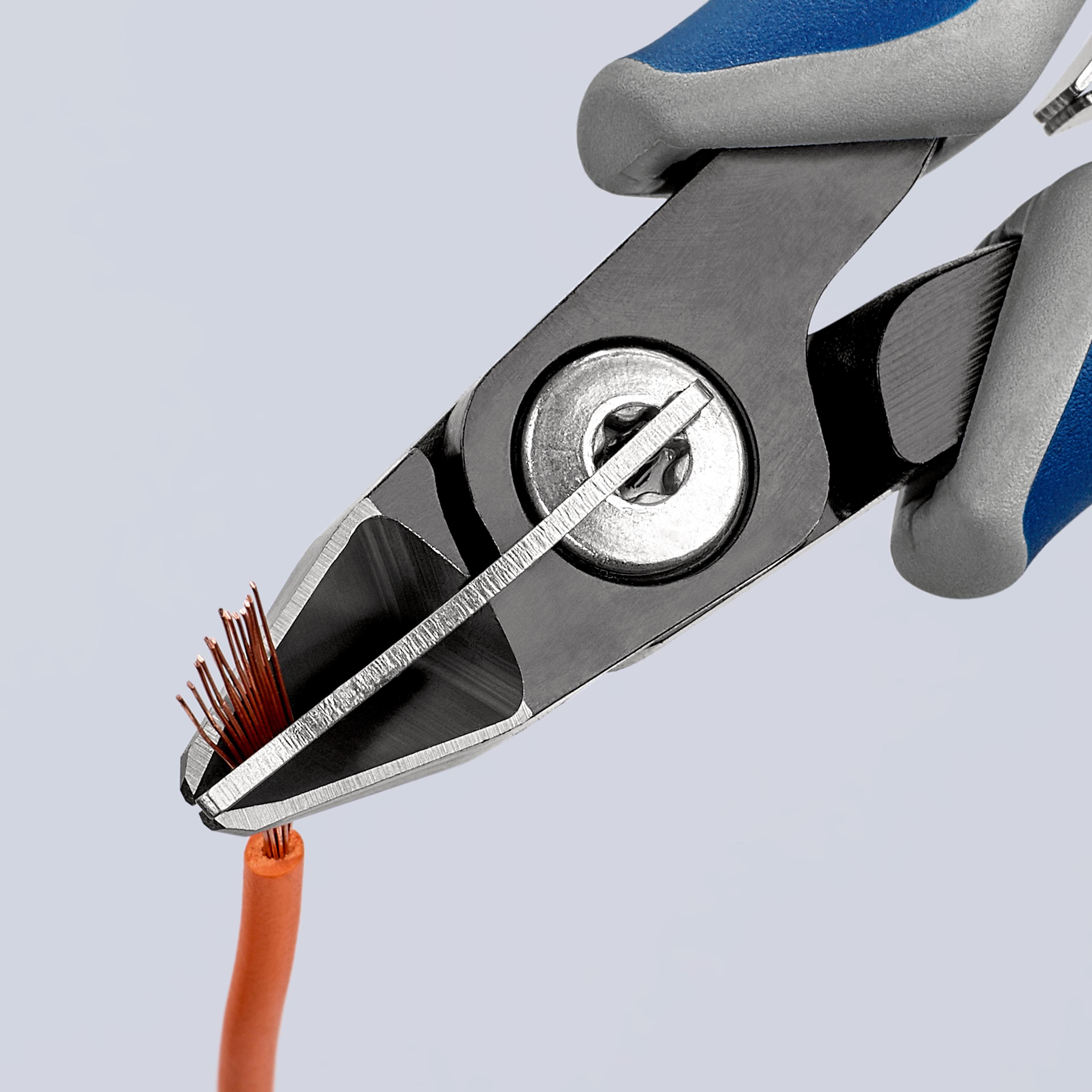 Thumbnail - Knipex, Bolzenschneider + Seitenschneider, Präzisions-Elektronik-Seitenschneider (125 mm)