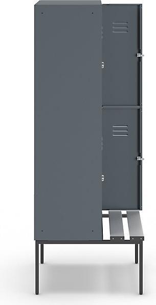 Actual product image Wolf Half height wardrobe with bench base (80 cm, 214 cm)