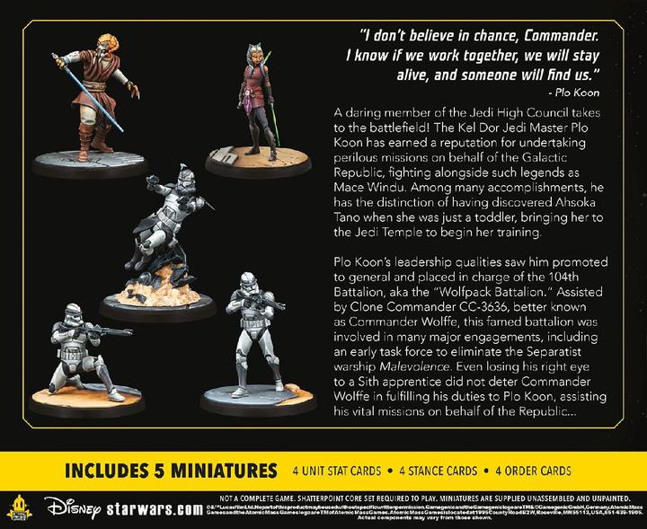 Actual product image Atomic Mass Games Star Wars Shatterpoint - Lead by Example (Squad Pack "Lead by Example") (German, 2 Players)