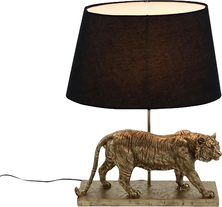 Actual product image Werner Voss Tiger table lamp gold black (E27)