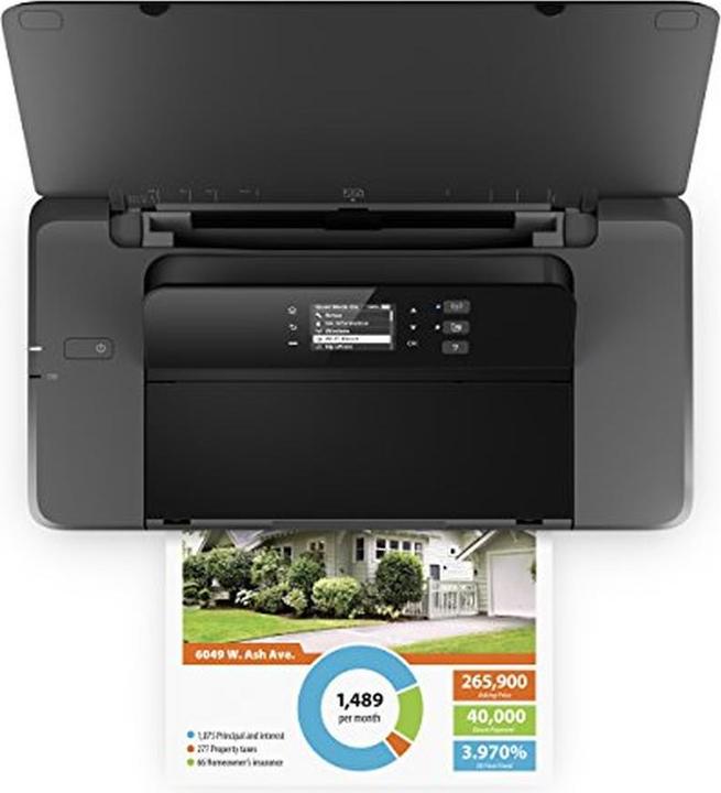 Actual product image HP OfficeJet 200 Mobile Printer (Ink, Colour)