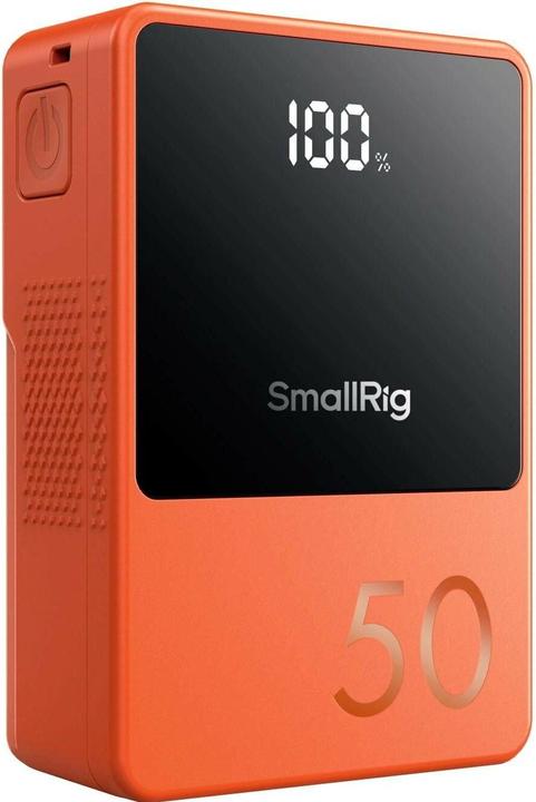 Actual product image SmallRig VB50 mini V Mount Batteryï¼Orangeï¼4871 (Camera battery)