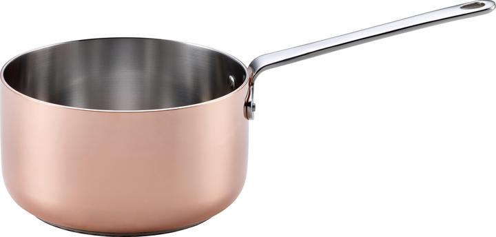 Actual product image Scanpan Saucepan Maitre D' Ø 16 cm - Induction (16 cm, Saucepan, Stainless steel, Copper)