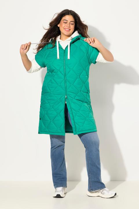 Produktbild Ulla Popken HYPRAR Steppweste, Tunnelzug, 2-Wege-Zipper, recycelt (56)
