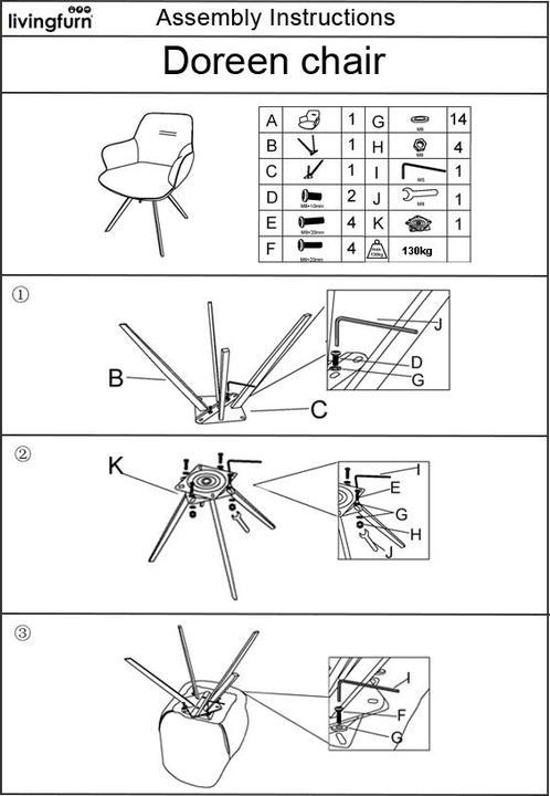 Image du produit Livingfurn Chairs