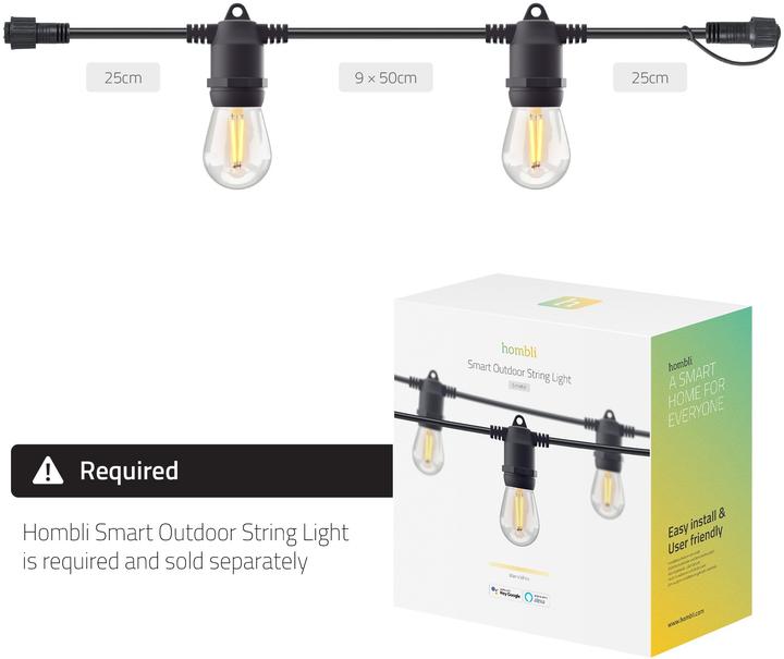 Actual product image Hombli Smart Light String (5 m)