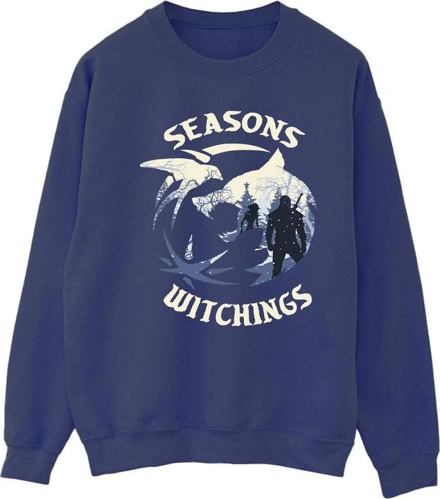Produktbild Netflix The Witcher Christmas Wolf Sweatshirt (L)