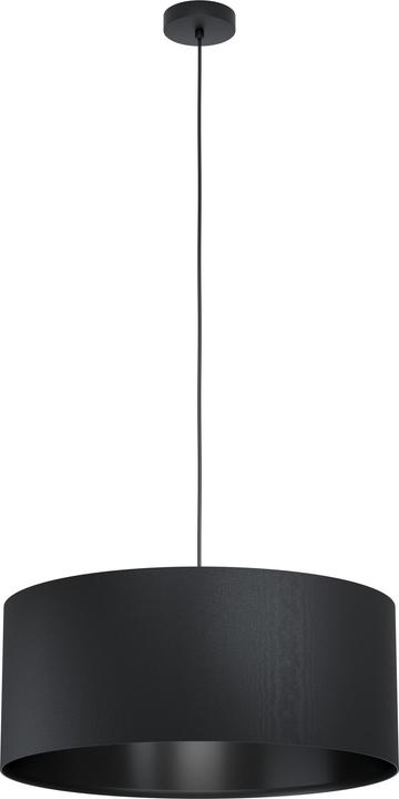 Image du produit EGLO Lampe à suspension MASERLO 1 1x E27, Noir (E27)