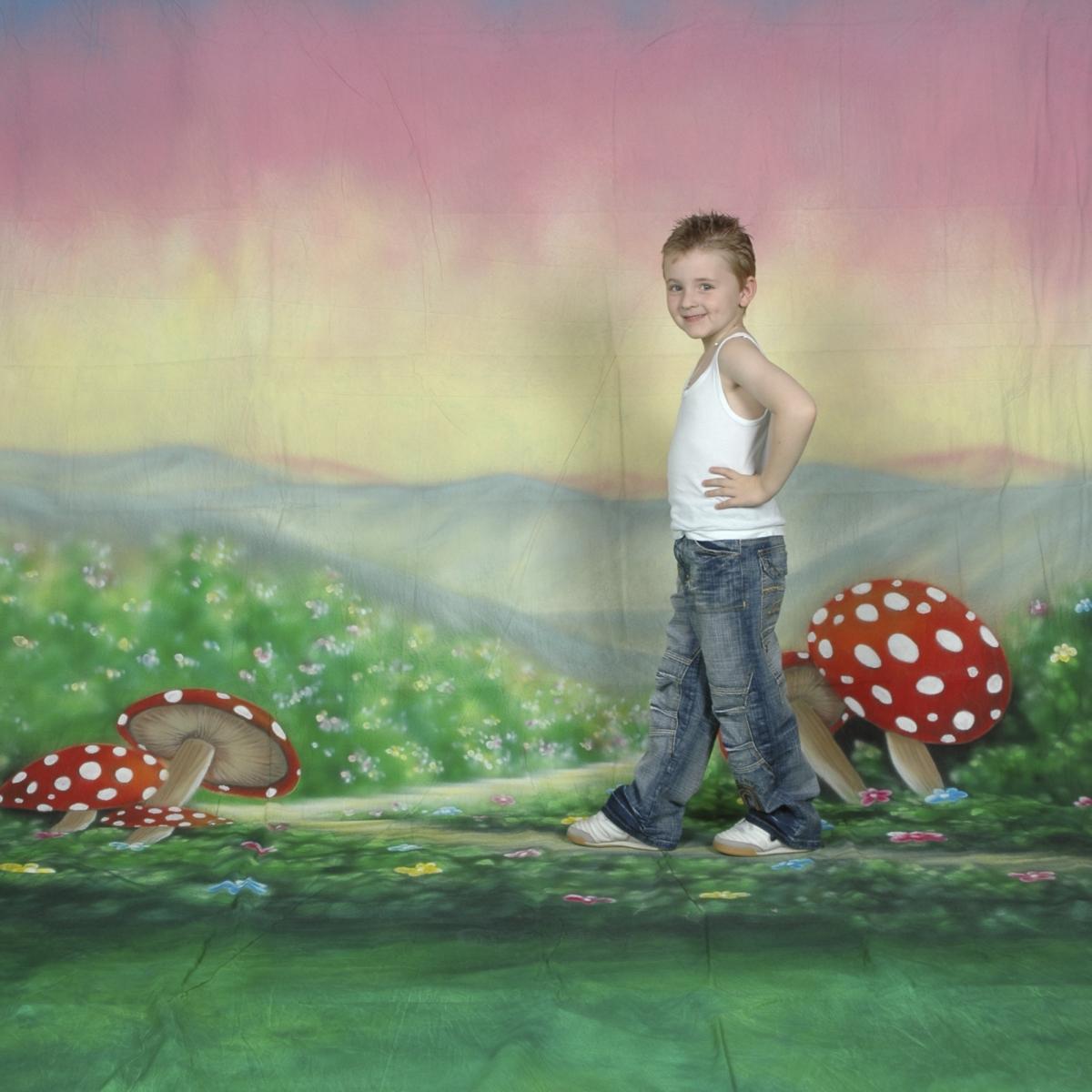 Walimex pro pro Motiv-Stoffhintergrund 'Alice' (300 cm, 600 cm), Hintergrundsystem, Mehrfarbig